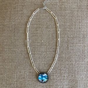 Sabika S21 Contemplative Camo Medallion Necklace